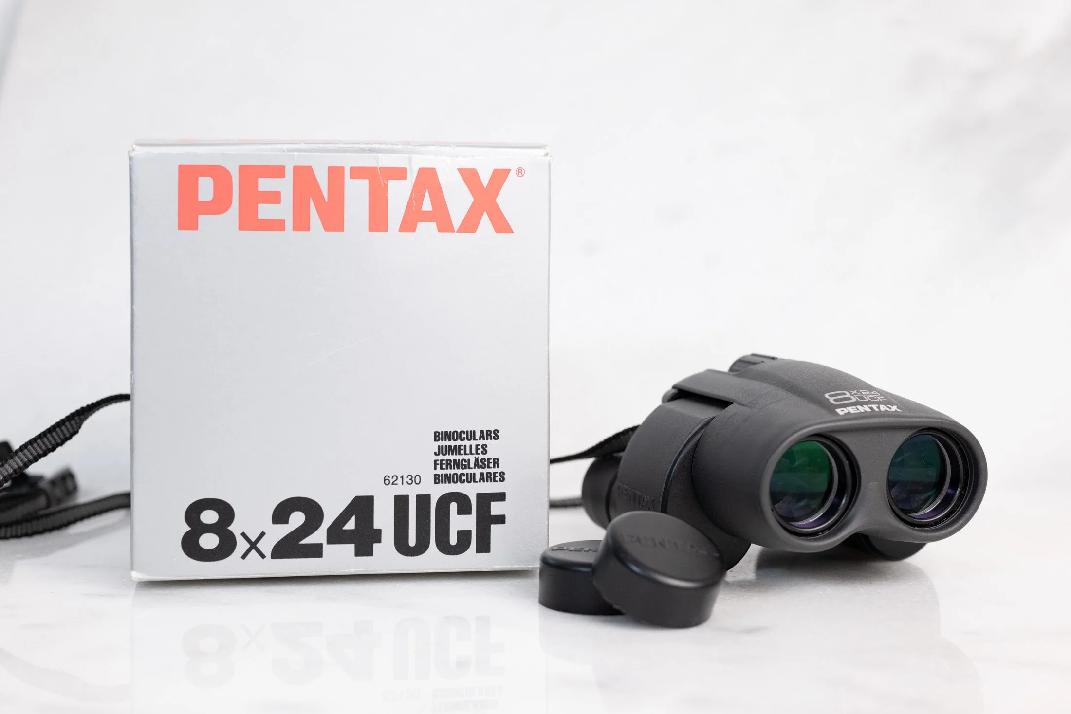 Pentax UCF 8 X 24 Optically Coated Compact Binoculars with